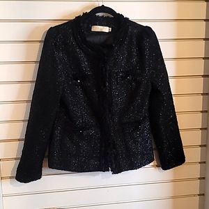 Trendy Me Black Crewneck Blazer XLage